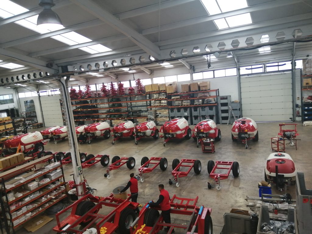Mañez y Lozano sprayer factory