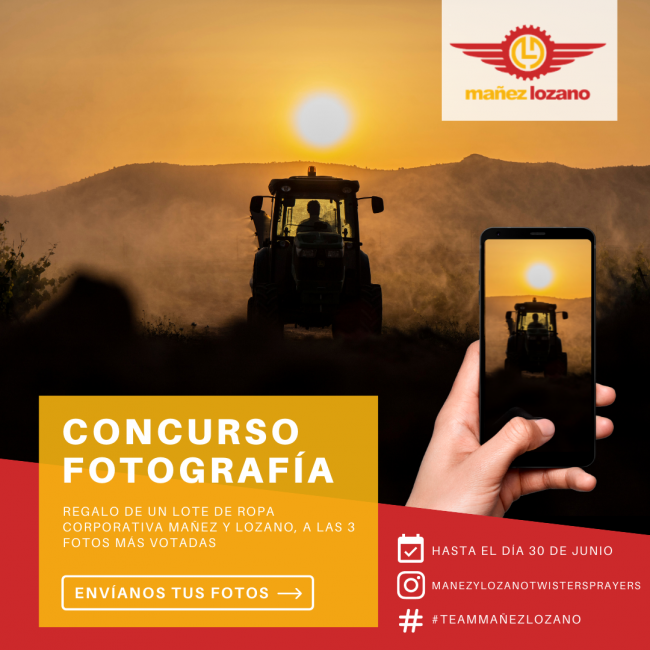 Cartel del concurso de fotografía de Mañez y Lozano