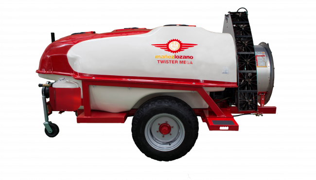 Mega Twister S6 trailed sprayer by Mañez y Lozano