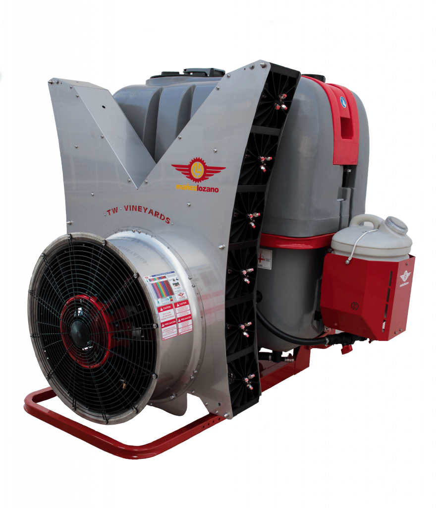 Atomizador suspendido Twister Espaldera en perspectiva