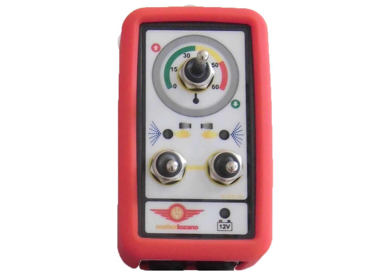 ON-OFF electric control unit, front view