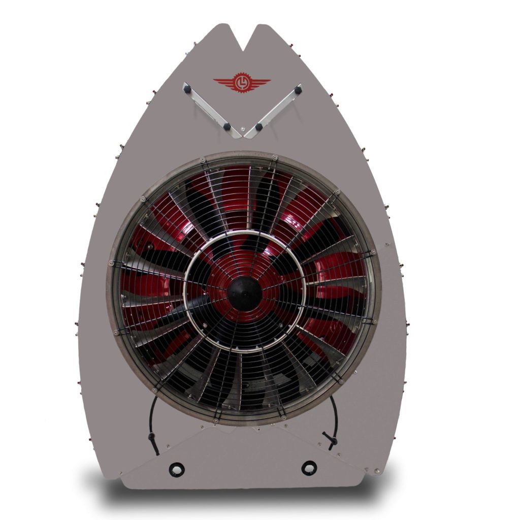 Ventilateur Narrow Twister S8, vue de face