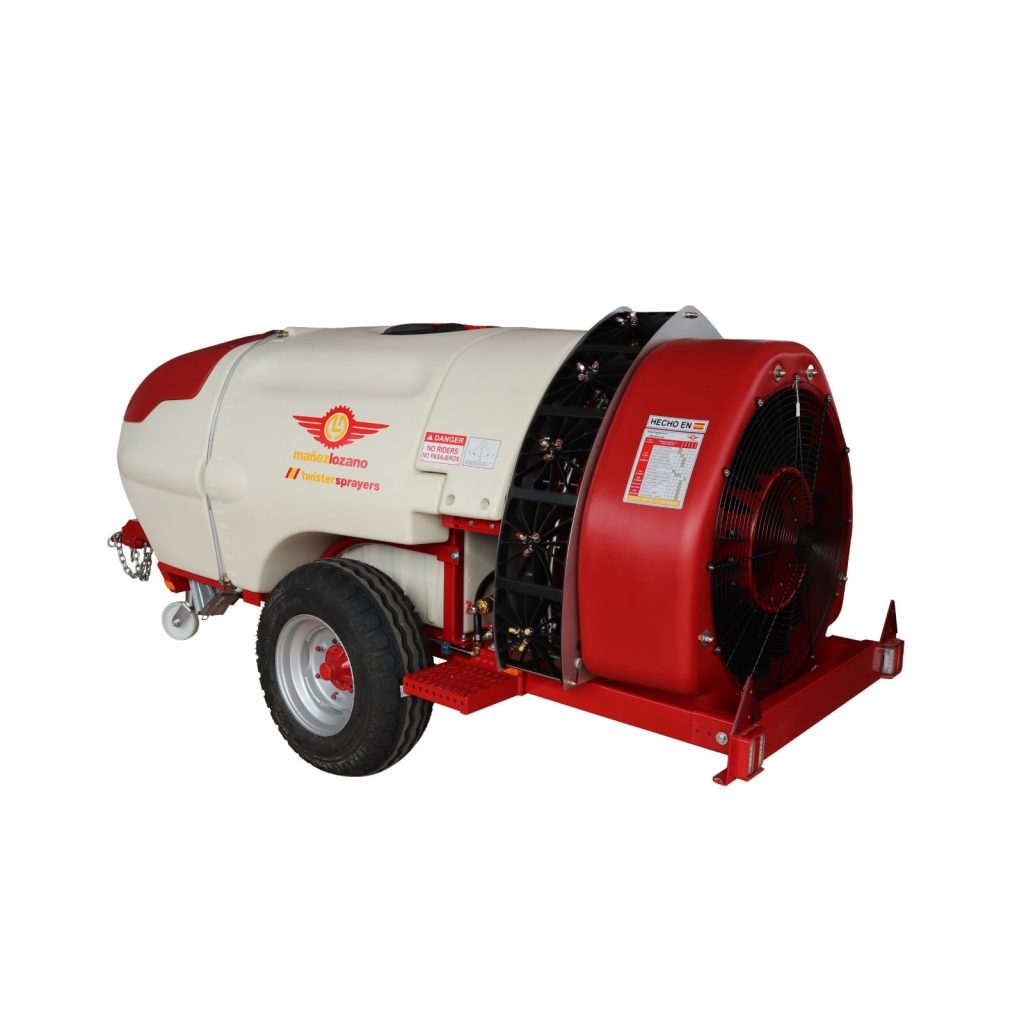 Atomiseur Narrow Twister S4-S5 avec réservoir en polyéthylène