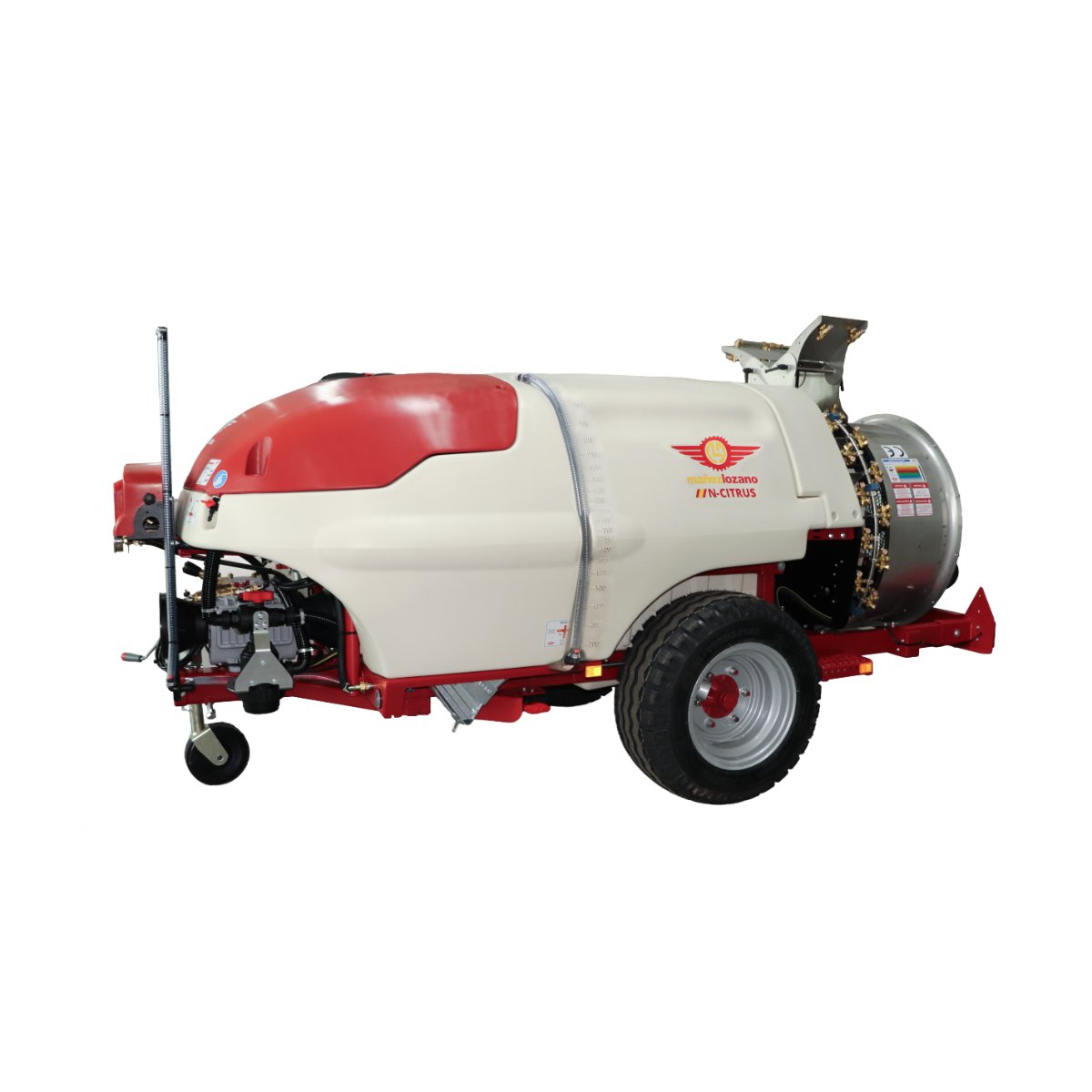 Mañez y Lozano Narrow Citrus Hot Lemon trailed sprayer