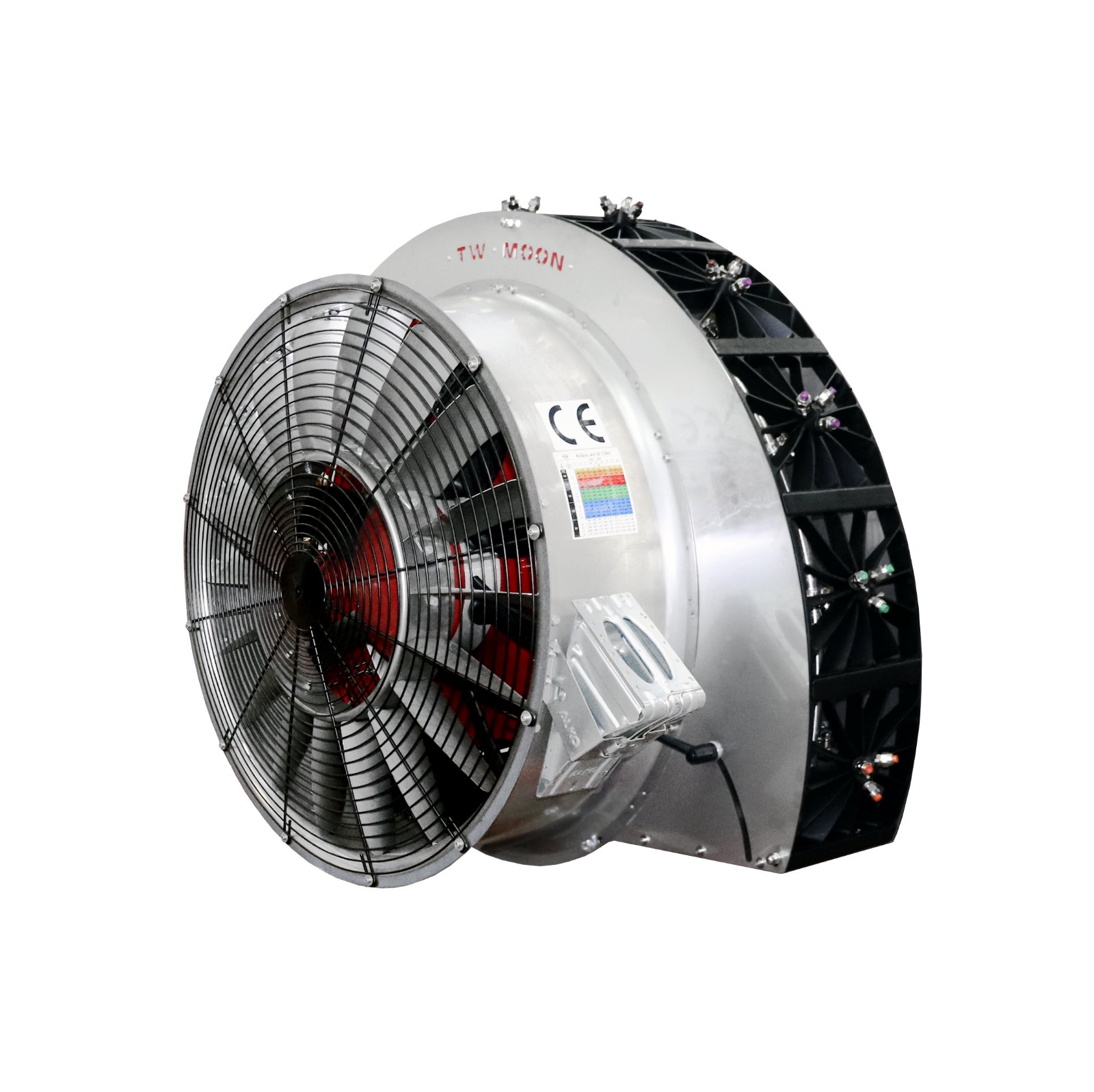 Ventilateur Twister Moon en perspective