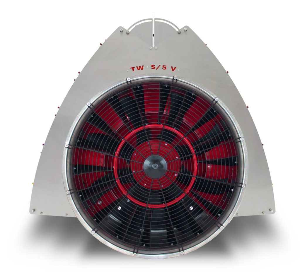 Ventilateur Super Twister S5 C.A, vue de face