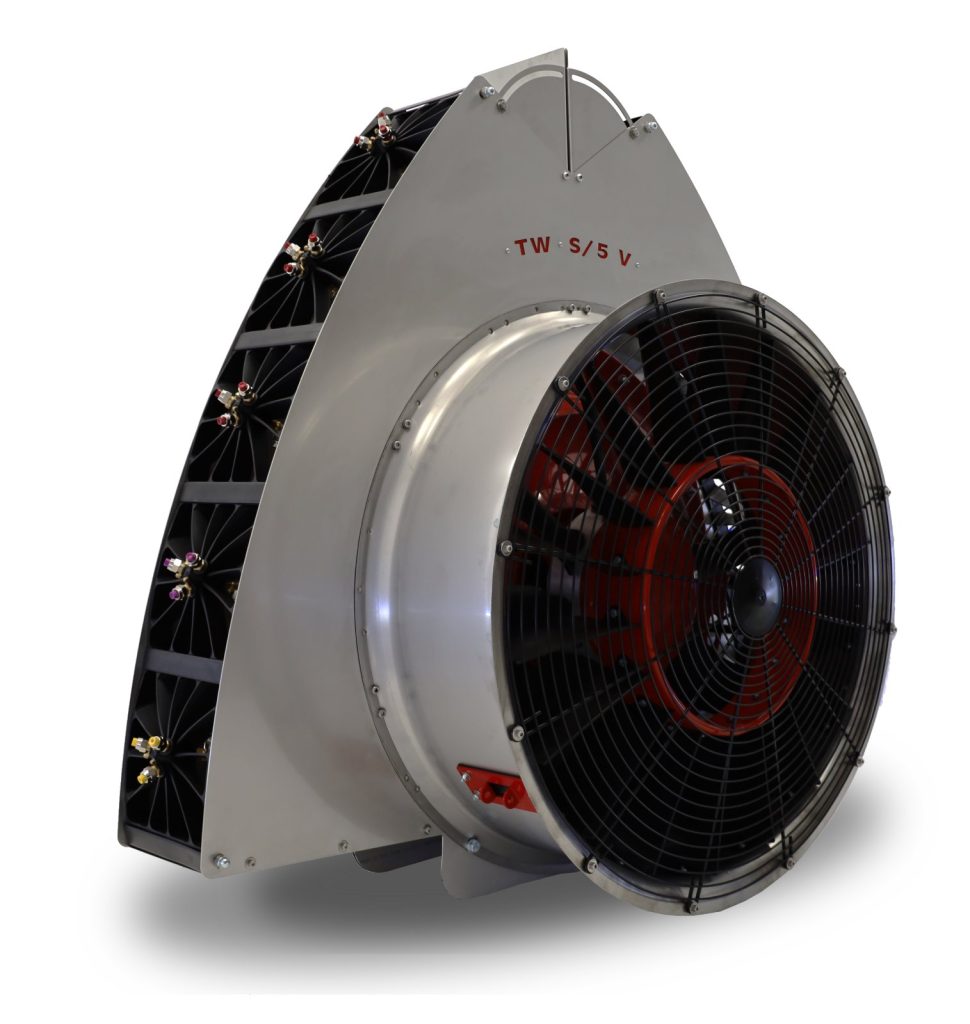 Ventilateur Super Twister S5 C.A en perspective