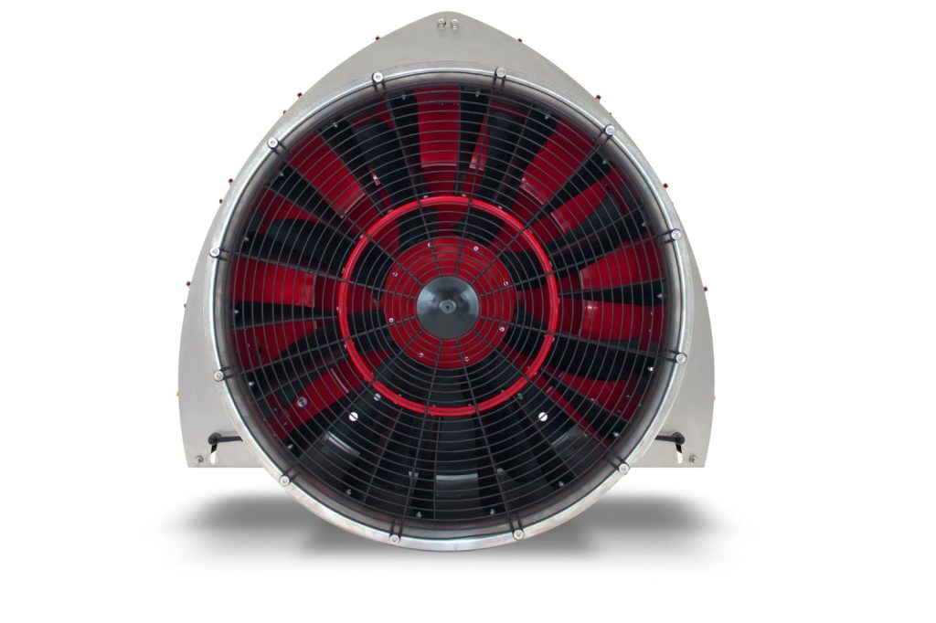 Ventilateur Mega Twister S5, vue de face