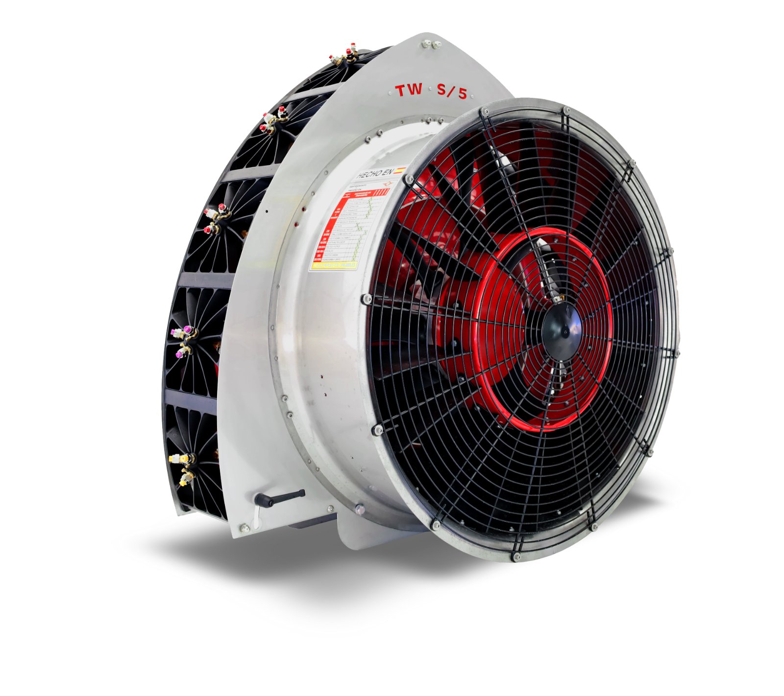 Ventilateur Mega Twister S5 en perspective