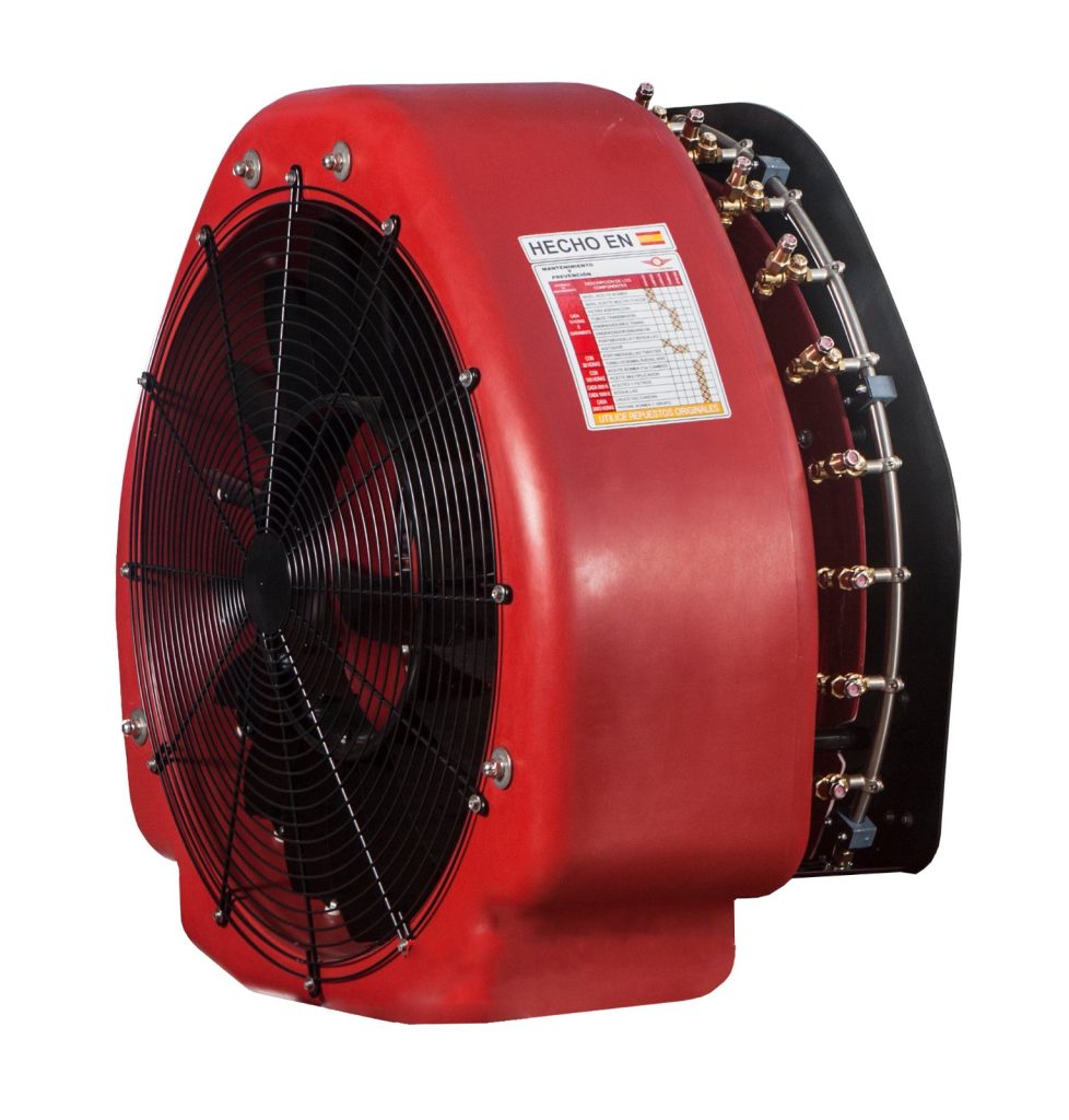 Ventilateur Narrow Citrus en perspective
