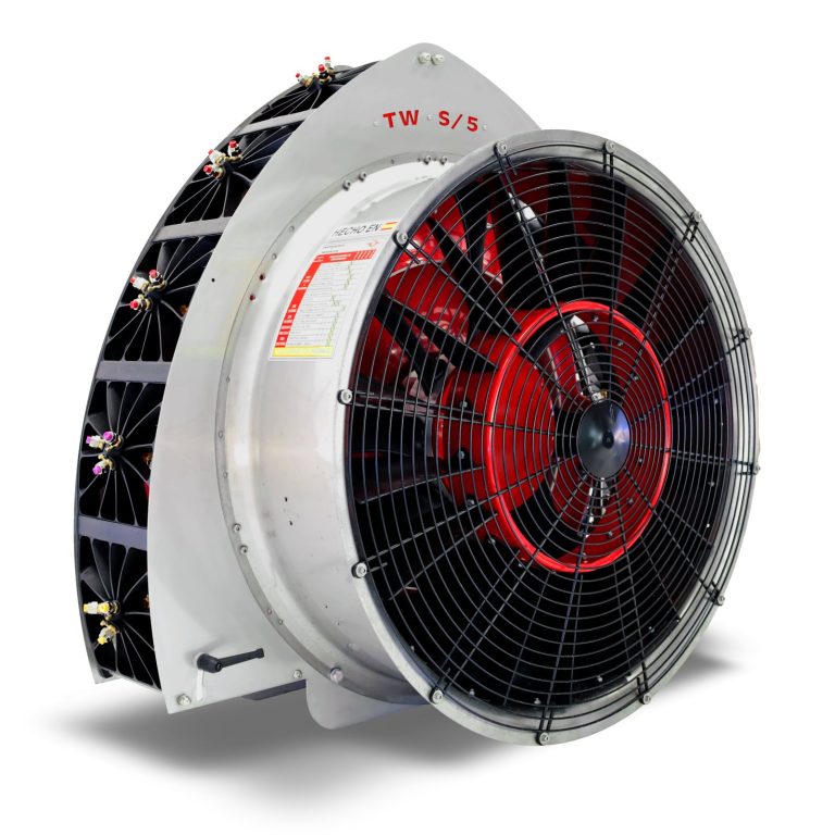 Ventilador Narrow Twister S5 en perspectiva