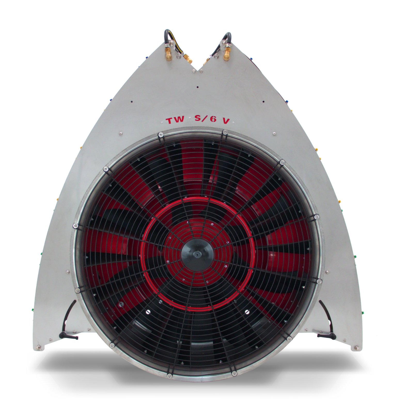 Twister S6 fan, front view