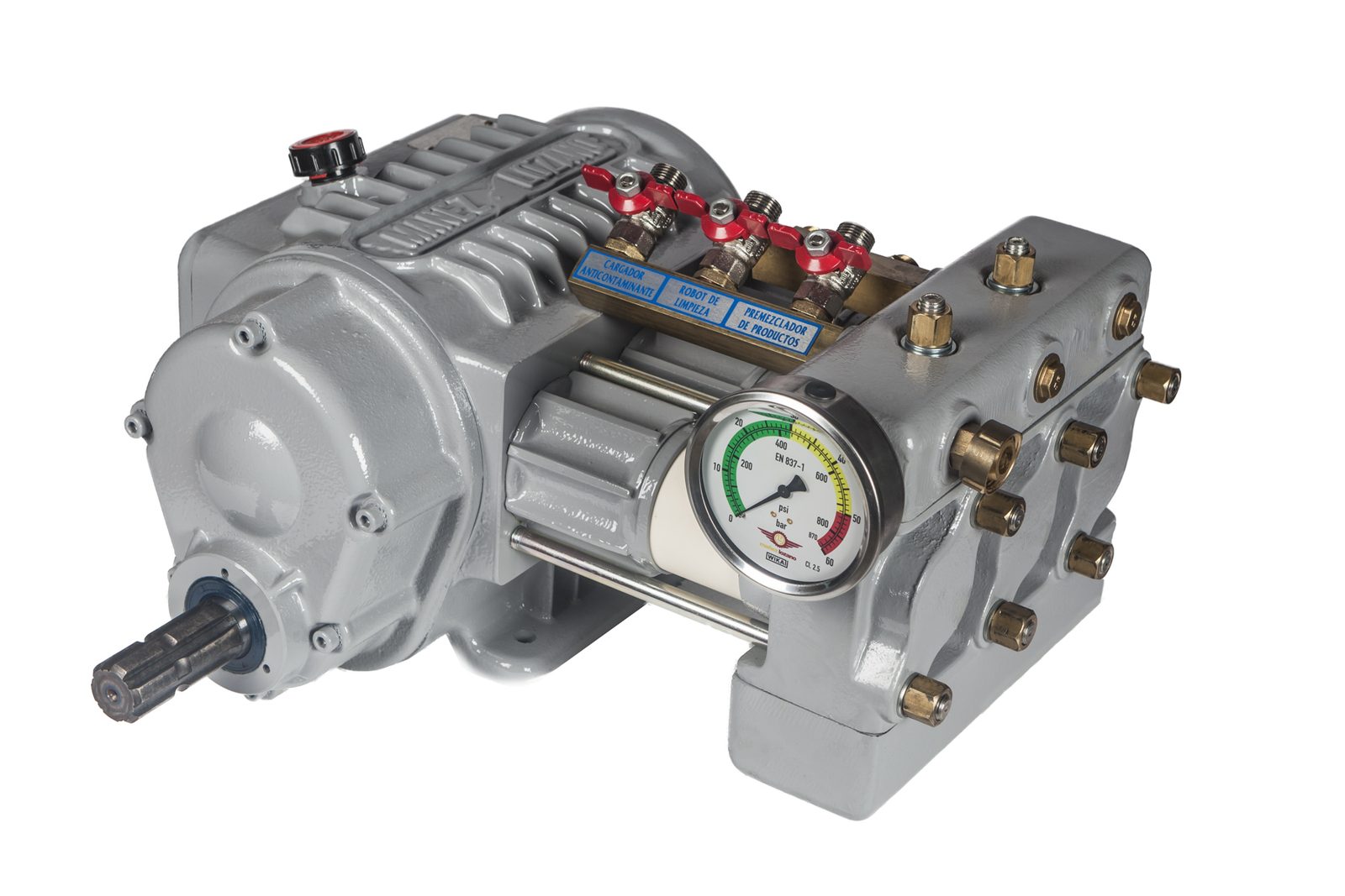 ML-A1-EP piston pump with reduction gear for sprayers