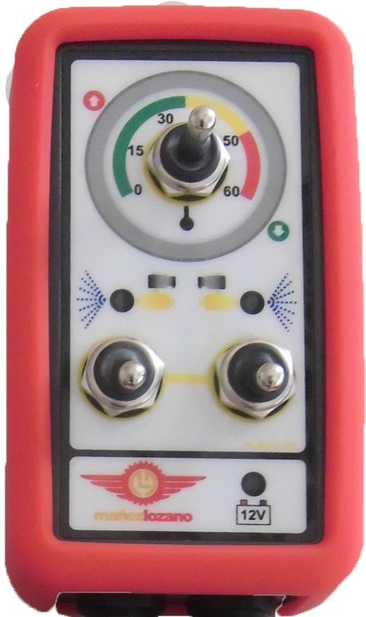 Mando eléctrico ON-OFF, vista frontal