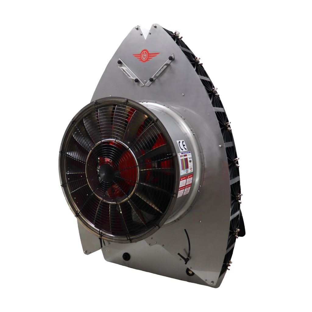Ventilateur Narrow Twister S8 en perspective