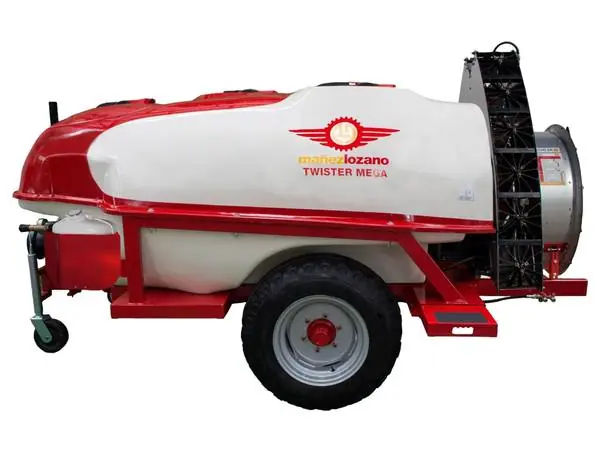 Atomizador arrastrado Mega con grupo Twister S6
