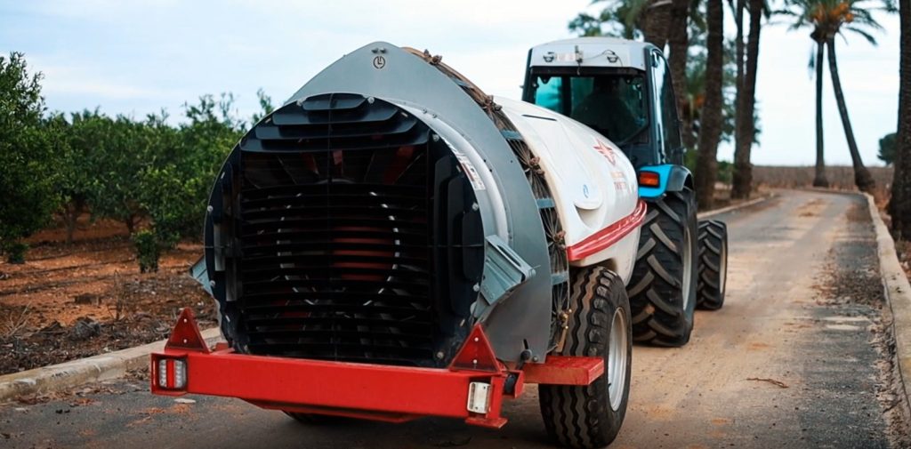 Atomiseur Narrow Twister S5 vu de derrière